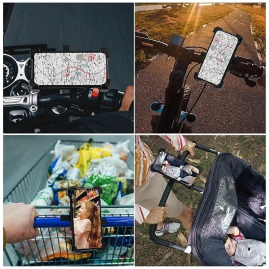 support de telephone cr-bikebody polyvalent et durable pour velo - moto - panier - poussette @ mobile de fou