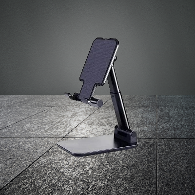 SUPPORT TELEPHONE BUREAU | DeskMobileHolder™ - Noir