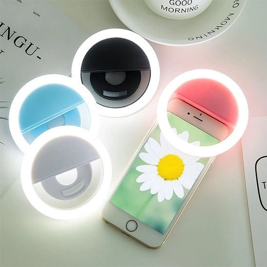 anneau lumineux 4 couleurs @ mobile de fou !