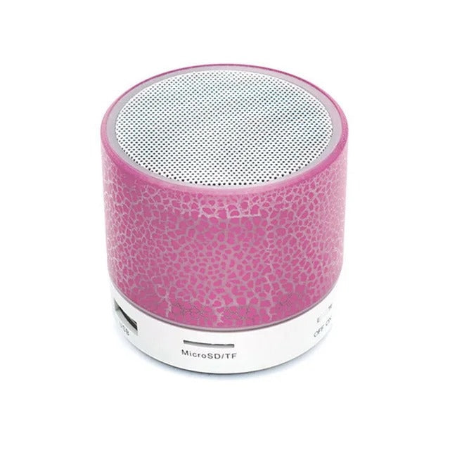 bluetooth-enceinte-mini-haut-parleur-colore-rose