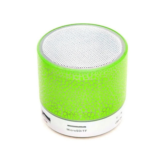 bluetooth-enceinte-mini-haut-parleur-colore-vert