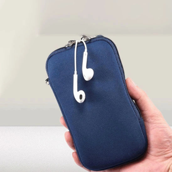 pochette telephone de rangement ecouteur @ mobile de fou