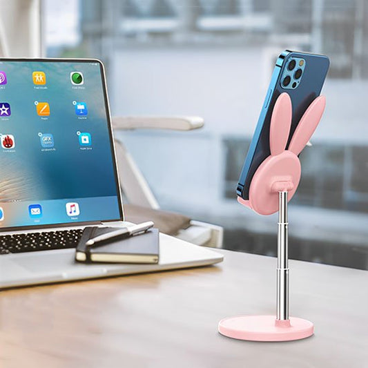 🐰 PORTE TELEPHONE LAPIN ROSE | Support Cutie™