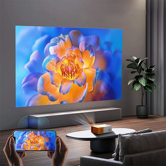 📽️ Mini projecteur | Cinema Pocket HD™