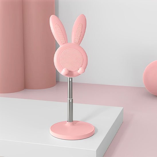 🐰 PORTE TELEPHONE LAPIN ROSE | Support Cutie™